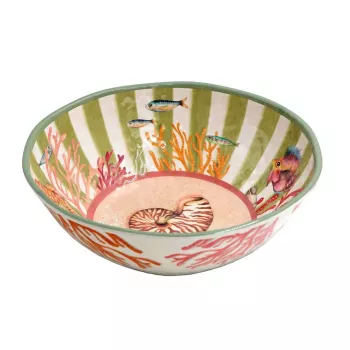 ROSE&TULIPANI Litorale velika solatna skleda 36 cm | melamin Marine-Design