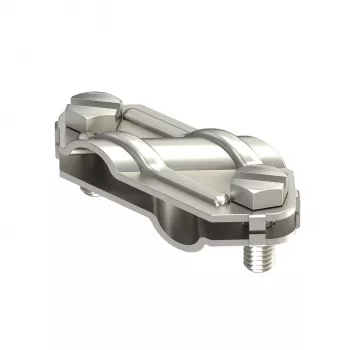 OBO BETTERMANN križni spojnik 250 V4A 8-10mm nerjavno jeklo za zaščito pred strelo 5312925
