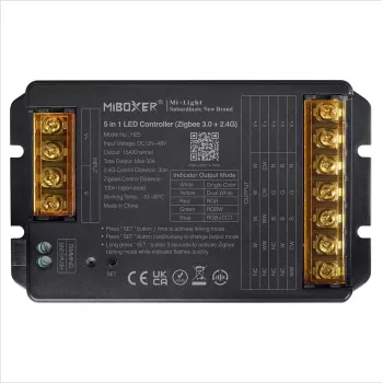Synergy 21 LED krmilnik serije HC 5-v-1 DC12-48V Zigbee 3.0+ 2.4G HP 30A MiLight/Miboxer (HZ5)