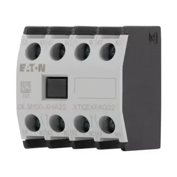 Eaton DILM150-XHIA22 pomožni kontaktni blok, 2NO+2NC, čelna montaža, vijačne sponke 283464