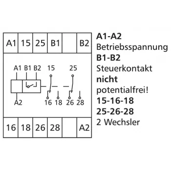 METZ CONNECT 11027613 večfunkcijski časovni rele, 24V AC/DC, 2W, 1 CO, 0,05s-100h, za DIN letev