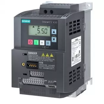 Siemens SINAMICS G120C kompaktni pretvornik 1,1 kW z integriranim filtrom, 3 AC 380-480 V, IP20, FSAA 6SL32105BB211BV1