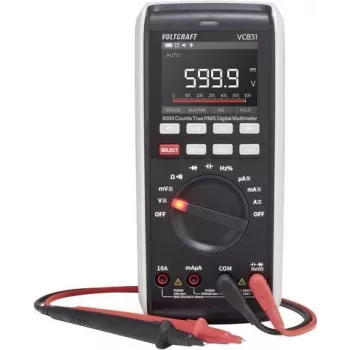 VOLTCRAFT VC-13110160 digitalni multimeter, ISO kalibriran, CAT III 1000 V, CAT IV 600 V, 6000 counts