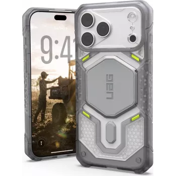 UAG Urban Armor Gear Monarch Pro MagSafe ovitek Limited VEIL Collection za Apple iPhone 18 Pro Max/17 Pro Max - Ice Transparent 114568114381