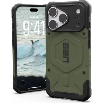 UAG Urban Armor Gear Pathfinder MagSafe ovitek za Apple iPhone 18 Pro/17 Pro - Olive Drab 114583117272