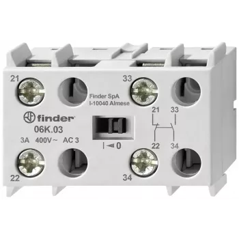 Finder pomožni kontaktni modul za serijo 6K.04 nadzornih relejev (06K.03)