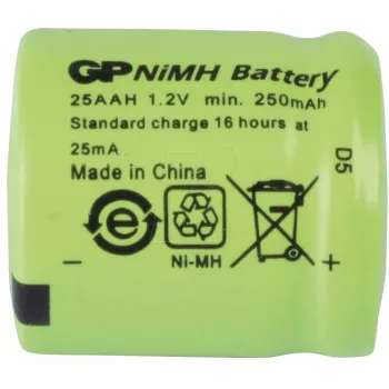 GP Batteries NH GP 25AAH NiMH baterija 1/3AA 250 mAh 1 kos (30125AAH-C1)