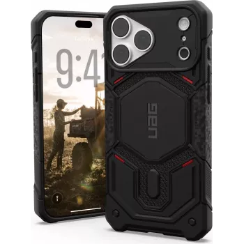 UAG Urban Armor Gear Monarch Pro MagSafe ovitek za Apple iPhone 18 Pro Max/17 Pro Max - Kevlar črn 114568113940