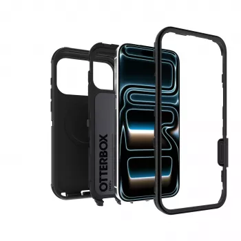 OtterBox Defender Pro MagSafe Camera Control Tony's – črn – P (77-000963)