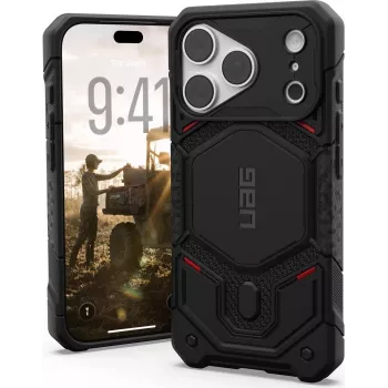Ovitek UAG Urban Armor Gear Monarch Pro MagSafe za Apple iPhone 18 Pro/17 Pro, Kevlar Black 114569113940
