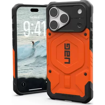 UAG Urban Armor Gear Pathfinder MagSafe ovitek za Apple iPhone 18 Pro/17 Pro - oranžen 114583119797