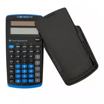 Texas Instruments TI-30 ECO RS znanstveni kalkulator črno-modar
