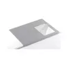 DURABLE podloga za pisalno mizo 65 x 52 cm siva