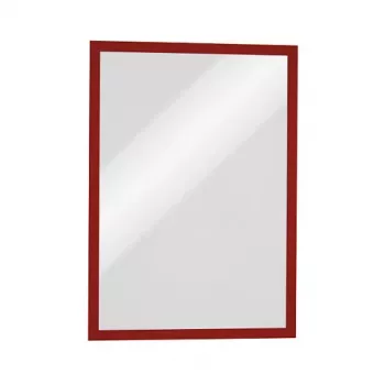 DURABLE DURAFRAME MAGNETIC A3 rdeč 5-Pack magnetni okvir za predstavitev