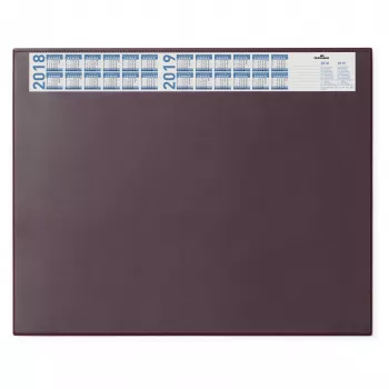 DURABLE podloga za mizo 65 x 52 cm, rdeča