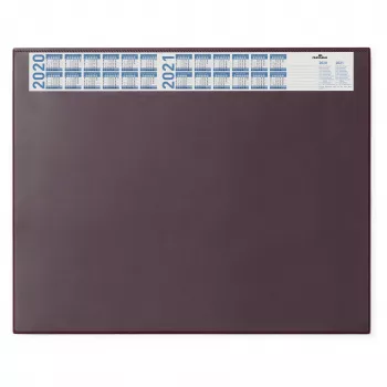 DURABLE podloga za mizo 65 x 52 cm, rdeča