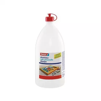 Tesa Alleskleber 57007-3 univerzalno tekoče lepilo 1750 g, plastenka za ponovno polnjenje