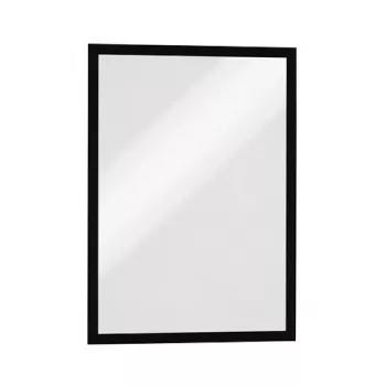 DURABLE Duraframe magnetni informacijski okvir A3, črn, 5 kosov