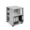 DURABLE večnamenski voziček 74/59, odprt, 528x737x592 mm, svetlo siv