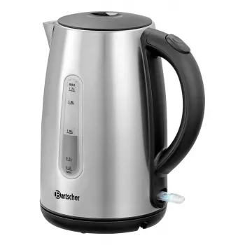 Bartscher 200095 1,7L nerjavno jeklo brezžični kuhalnik vode 2200W srebrn