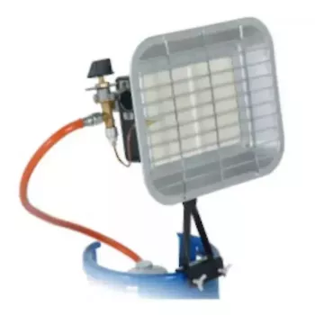 DEDRA plinski sevalni grelnik za jeklenko 4.6kW