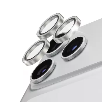 PanzerGlass Hoops keramična zaščita objektiva bleščeče srebrna za iPhone 18 Pro / 18 Pro Max
