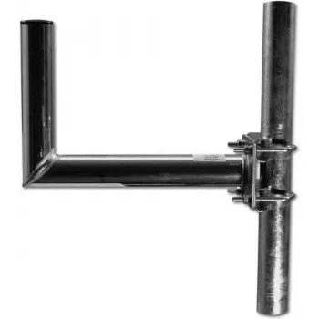 TELEVES MAL35HV aluminijasti nosilec za drog 35 cm, vodoravna/navpična montaža, za drogove do 60 mm