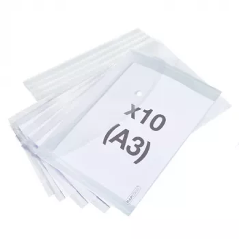 Rapesco ECO GRS A3 prozorne žepne folije (paket 10) 1817