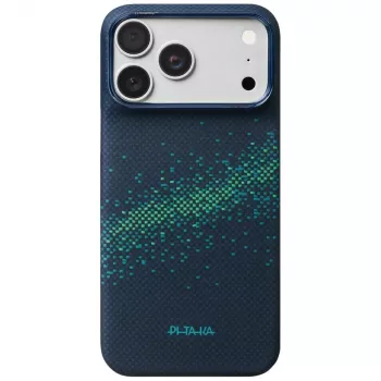 PITAKA Edge Milky Way Galaxy 2.0 ovitek za iPhone 18 Pro Max / 17 Pro Max - Nearfield Blue
