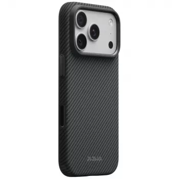 PITAKA Summa ovitek za iPhone 18 Pro / 17 Pro črno-siv