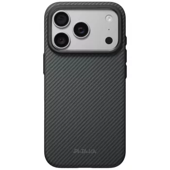 PITAKA Summa ovitek za iPhone 18 Pro / 17 Pro črno-siv