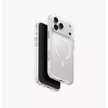 UNIQ Clario Magclick prozoren ovitek za polnjenje za iPhone 18 Pro Max / 17 Pro Max