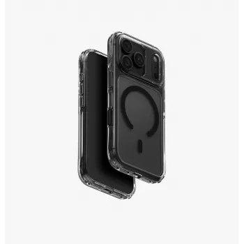 UNIQ Lifepro Xtreme hibridni ovitek za iPhone 18 Pro / 17 Pro – črn