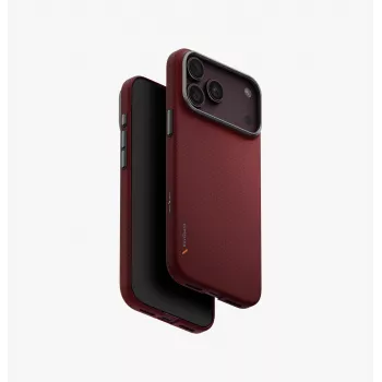 UNIQ Keva EDGE ovitek za iPhone 18 Pro Max / 17 Pro Max Magclick polnjenje, črn