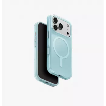 UNIQ Clario Magclick polnilni ovitek za iPhone 18 Pro / 17 Pro – mint
