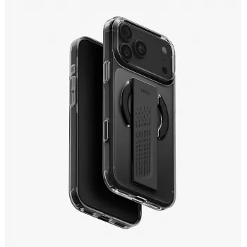 UNIQ Heldro Air iPhone 18 Pro Max / 17 Pro Max Magclick ovitek za polnjenje, dimljeno steklo
