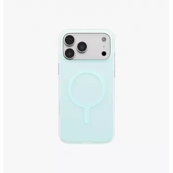 UNIQ Clario MagClick ovitek za brezžično polnjenje za iPhone 18 Pro Max / 17 Pro Max – mint