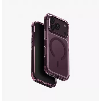 UNIQ Combat Magclick ovitek za brezžično polnjenje za iPhone 18 Pro / 17 Pro - bel