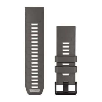 Garmin QuickFit 26 paščki za uro, Pebble Grey/Silver Grey silikon [010-14510-00]