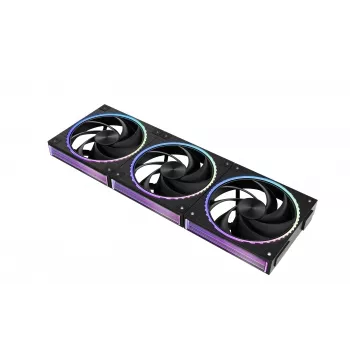 Zalman ZM-DF120R A3 120mm Daisy Chain obrnjeni ventilator, 3-Pack, črn