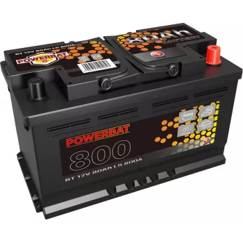 POWERBAT L4 12V 80Ah AGM start-stop baterija