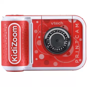 VTech KidiZoom Print Cam digitalni fotoaparat rdeče-bel