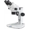 Kern Optics OZL 456 stereo zoom mikroskop binokular 50x osvetlitev od zgoraj in prosojna LED