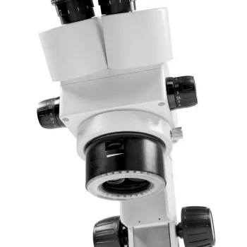 Kern Optics OZL 456 stereo zoom mikroskop binokular 50x osvetlitev od zgoraj in prosojna LED
