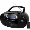 SENCOR SPT 3907B CD BT MP3 USB AUX prenosni CD predvajalnik z Bluetooth in FM radiem, črn