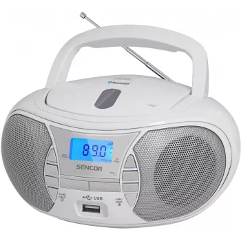 SENCOR SPT 2700WH CD/BT/MP3/USB/FM radio boombox bel