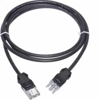 Hager WAGO Winsta Code B priključni kabel 3x1.5mm² brez halogenov 2,5m GKWAD93025