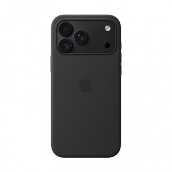 Apple iPhone 18 Pro Max silikonski ovitek z MagSafe – črn