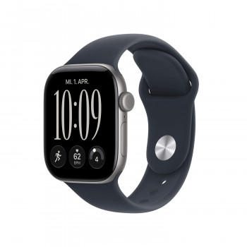 Apple Watch Series 12 GPS + Cellular 42 mm aluminijasto ohišje siva s športnim pasom modra – S/M