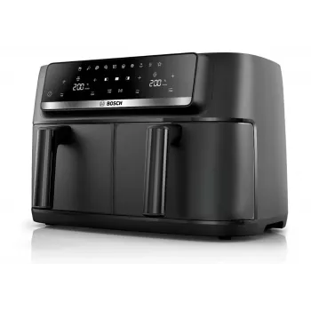 Bosch Serie 4 MAFD440B7 dvojna vročevzračna friteza, 9 L, 2500 W, črna